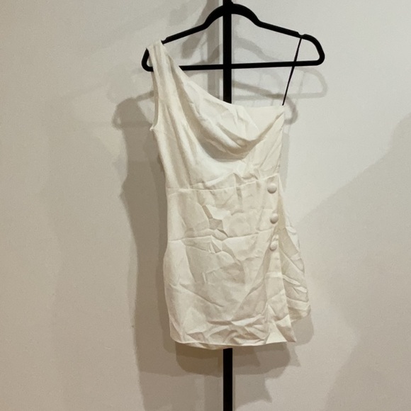 NBD Tere Mini Dress in Ivory, Size: XXS - Picture 5 of 11